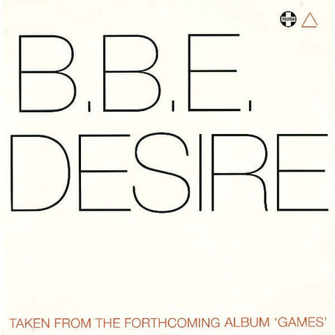 B.B.E. - Desire Vinyl - Vinyl Record