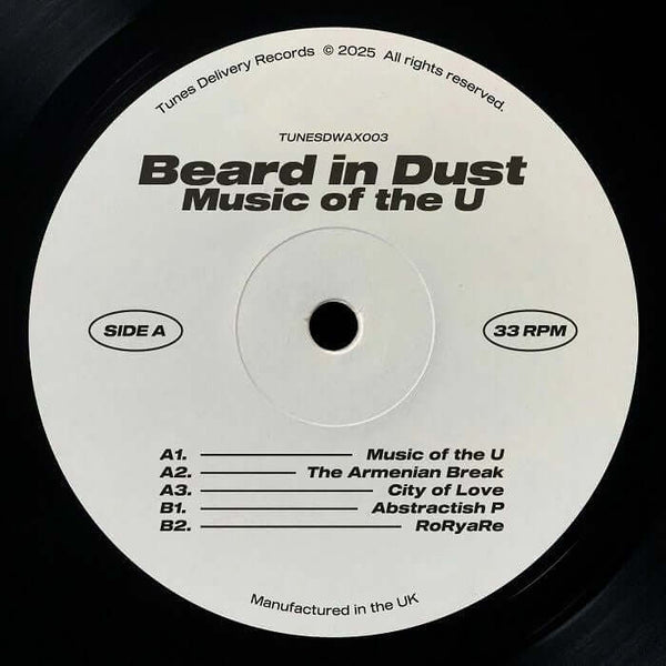 Beard In Dust - Music Of The U Vinyl
