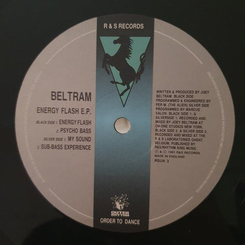 Beltram - Energy Flash E.P. Vinyl - Vinyl Record