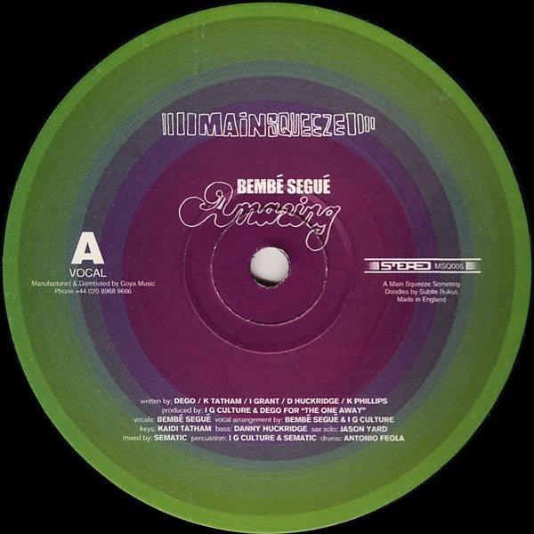 Bembé Segué - Amazing Vinyl