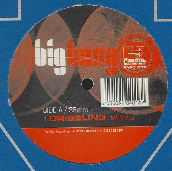 Big Bang - Dribbling / Colours Vinyl