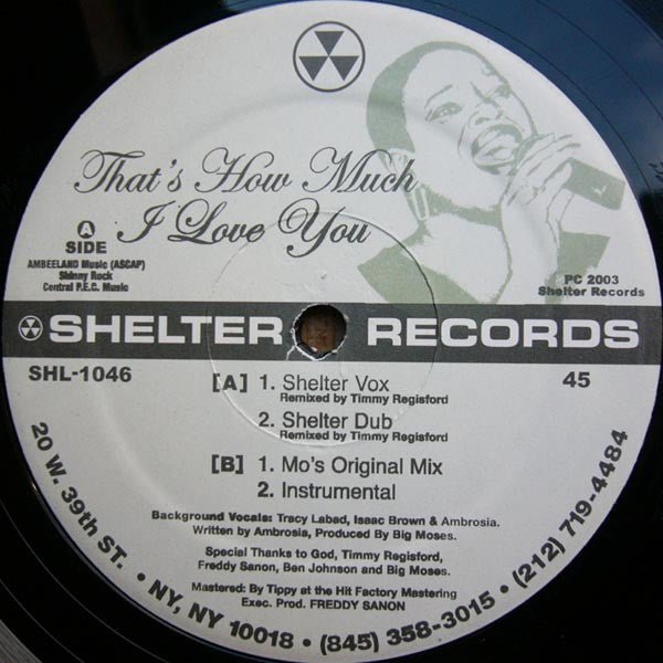 Big Moses - That's How Much I Love You Vinyl