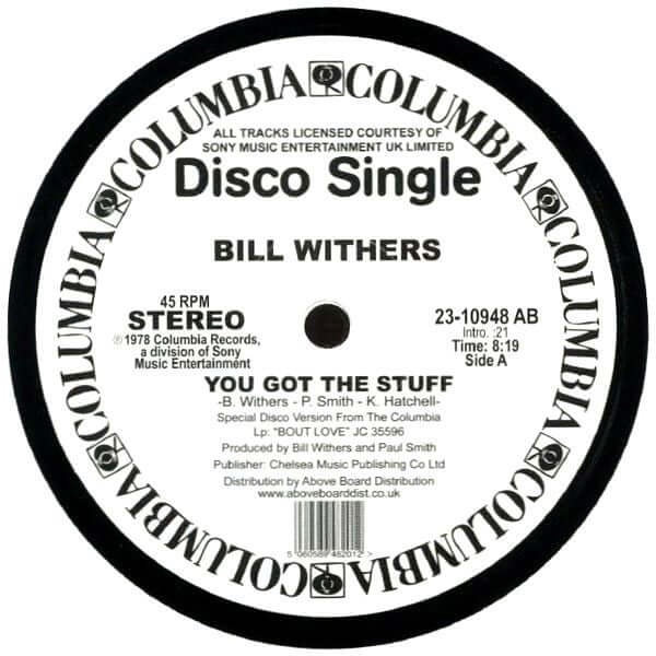 Bill Withers - You Got The Stuff Vinyl