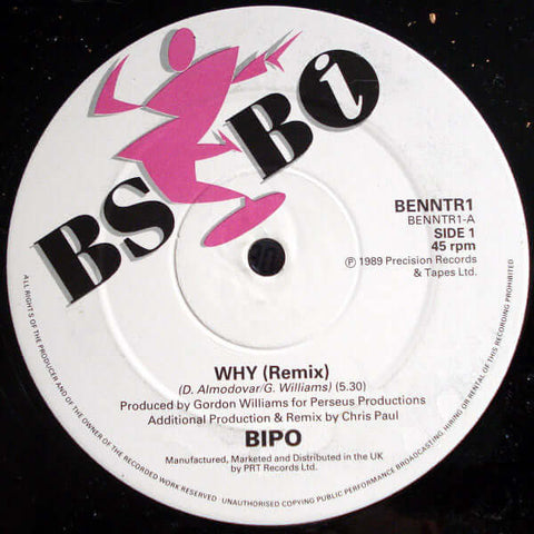 Bipo - Why Vinyl - Vinyl Record