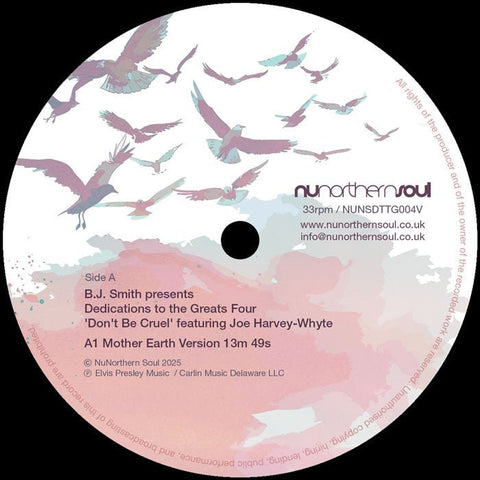 BJ Smith - Dedications to the Greats Four 'Don't Be Cruel' Vinyl - Vinyl Record