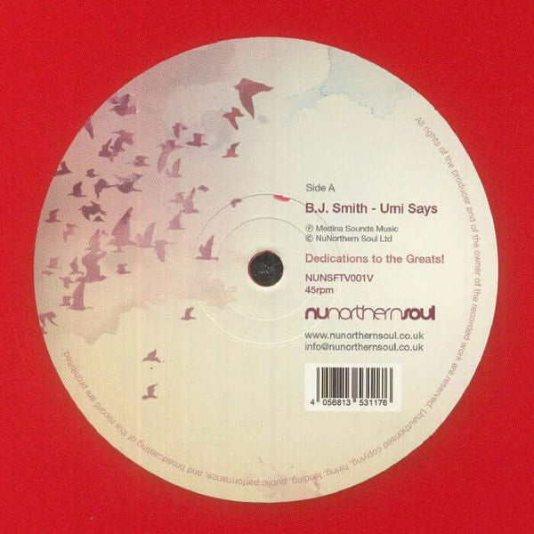 BJ Smith - Umi Says / Runnin Vinyl