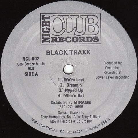 Black Traxx - Black Traxx Vinyl - Vinyl Record