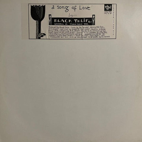 Black Tulip & Wendell A. Morrison Jnr. - A Song Of Love Vinyl - Vinyl Record