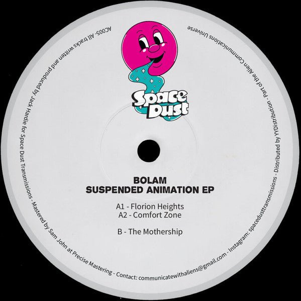 Bolam - Suspended Animation EP Vinyl