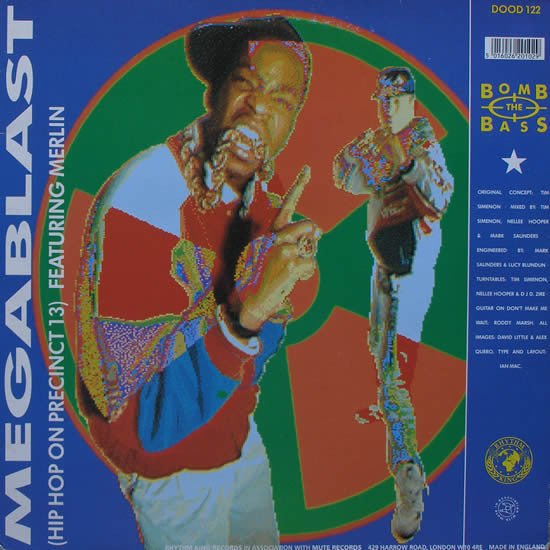 Bomb The Bass Featuring Merlin / Lorraine McIntosh - Megablast (Hip Hop On Precinct 13) / Don't Make Me Wait Vinyl