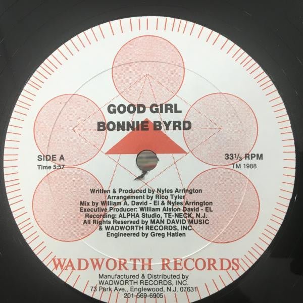 Bonnie Byrd - Good Girl / We Can Make It Vinyl