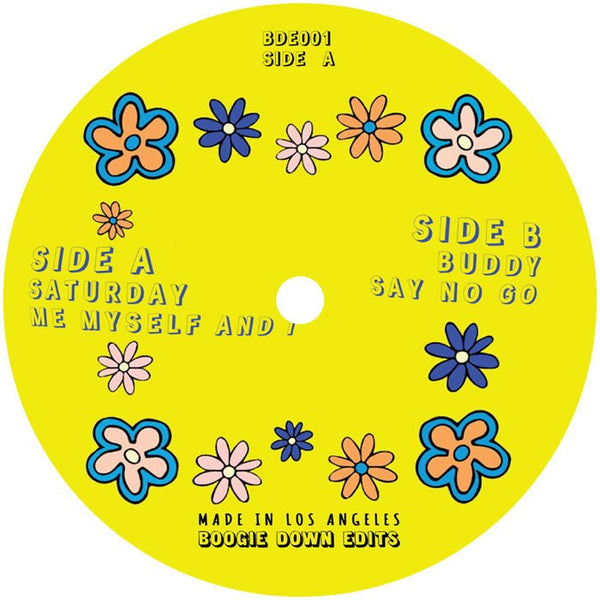 Boogie Down Edits Vol 1 - De La House Vinyl