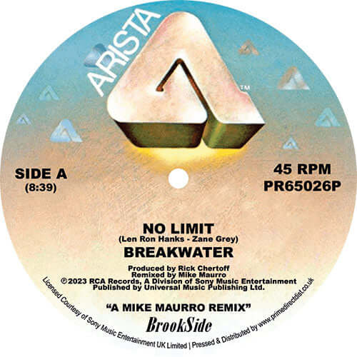 Breakwater - No Limit (Mike Maurro Mix) Vinyl