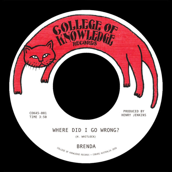 Brenda - Where Did I Go Wrong? b/w Family Vinyl