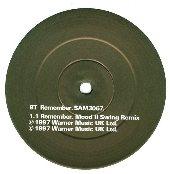 BT - Remember Vinyl