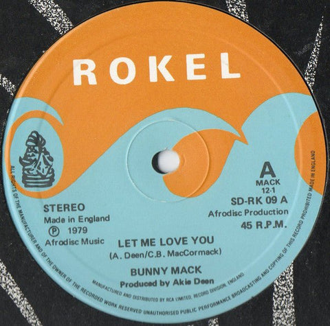 Bunny Mack - Let Me Love You Vinyl - Vinyl Record