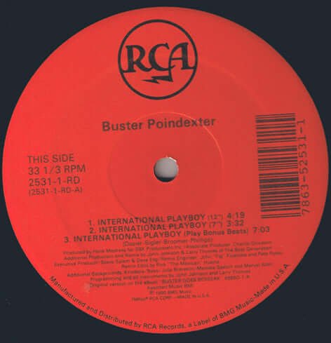 Buster Poindexter - International Playboy Vinyl