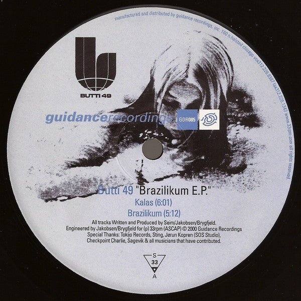 Butti 49 - Brazilikum E.P. Vinyl