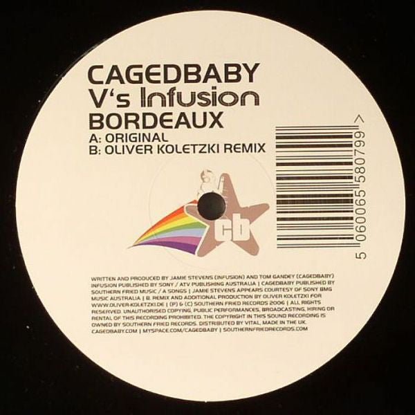 Cagedbaby V's Infusion - Bordeaux Vinyl