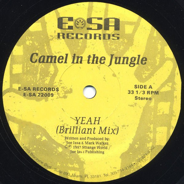 Camel In The Jungle - Yeah Vinyl