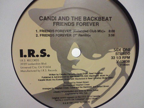 Candi And The Backbeat - Friends Forever Vinyl - Vinyl Record