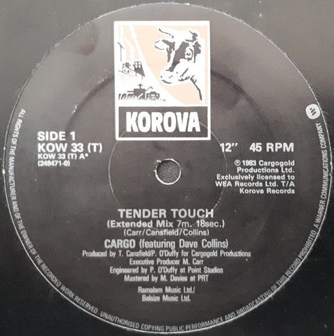 Cargo - Tender Touch Vinyl - Vinyl Record