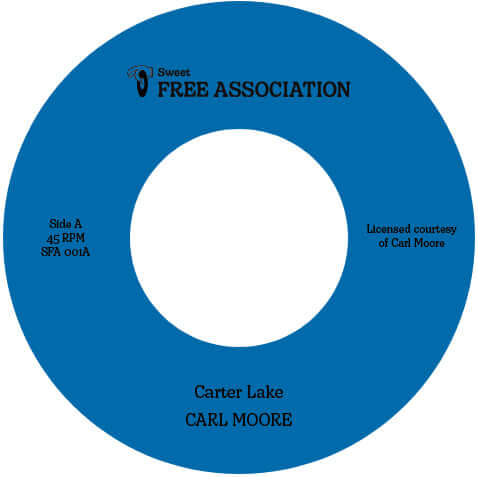 Carl Moore - Carter Lake / Must Be The Beat Vinyl - Vinyl Record