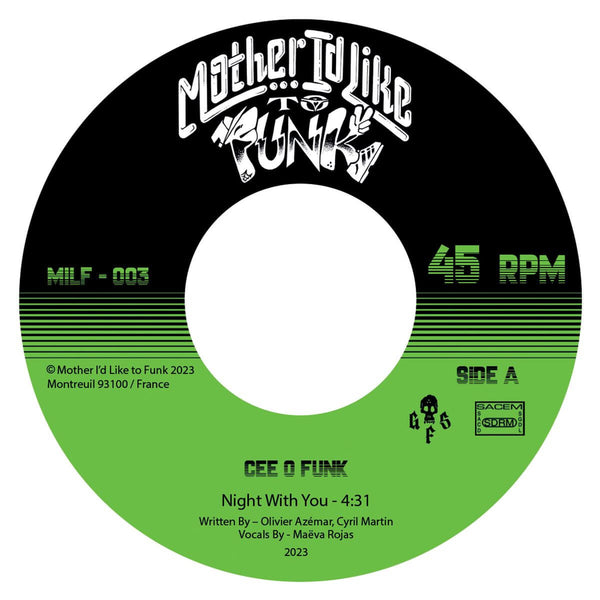 Cee O Funk - Night With you / Brazil Vinyl