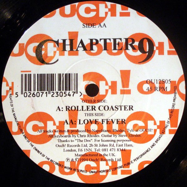 Chapter9 - Roller Coaster / Love Fever Vinyl