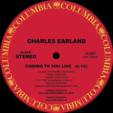 Charles Earland - Coming To You Live / I Will Never Tell Vinyl - Vinyl Record