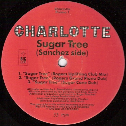 Charlotte - Sugar Tree Vinyl - Vinyl Record