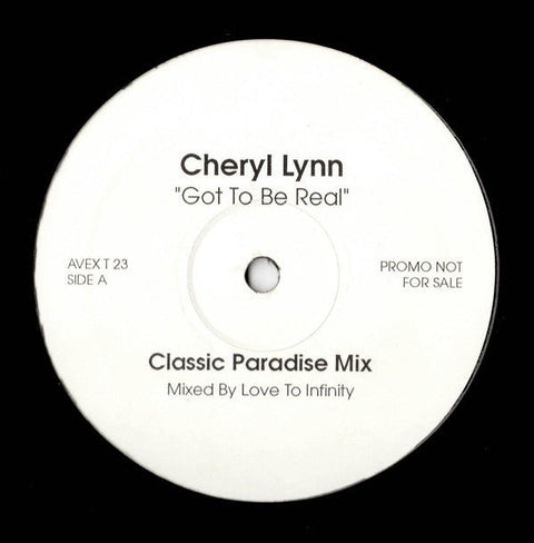Cheryl Lynn - Got To Be Real / Guarantee For My Heart Vinyl - Vinyl Record