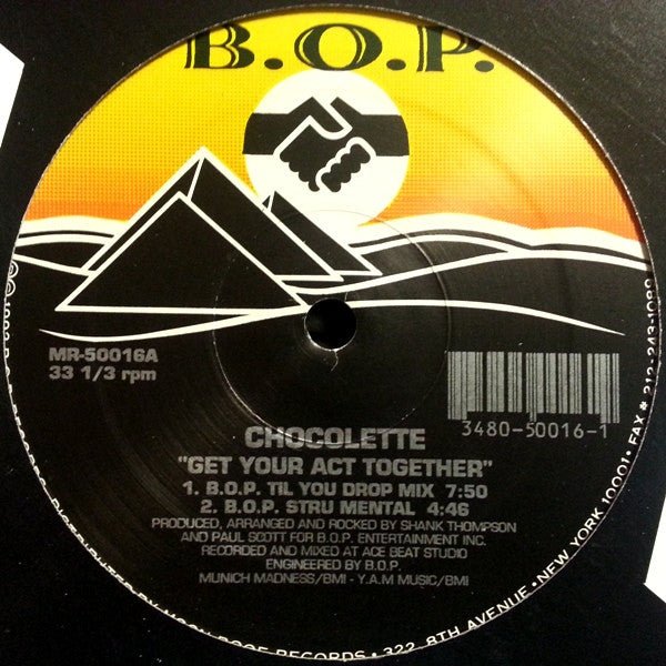 Chocolette - Get Your Act Together Vinyl