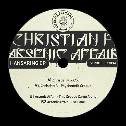 Christian F. / Arsenic Affair - Hansaring EP Vinyl - Vinyl Record