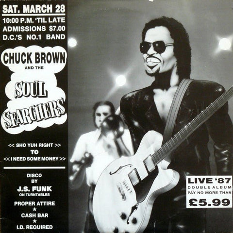 Chuck Brown And The Soul Searchers - Live '87 Vinyl - Vinyl Record
