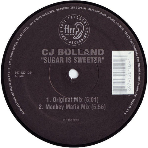 CJ Bolland - Sugar Is Sweeter Vinyl - Vinyl Record