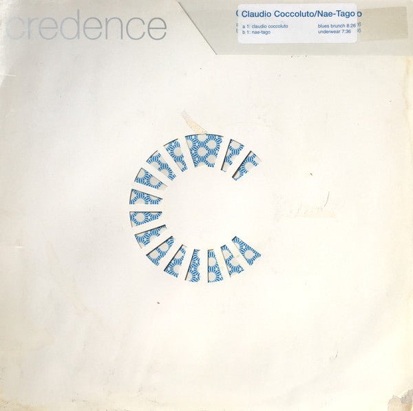 Claudio Coccoluto / Nae - Tago - Blues Brunch / Underwear Vinyl