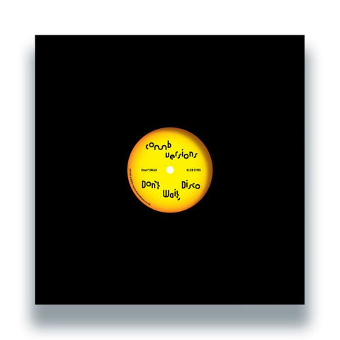 Comb Edits - Don't Wait, Disco Vinyl - Vinyl Record