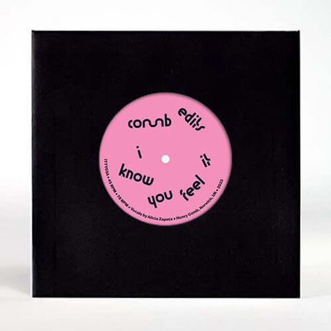 Comb Edits - I Know You Feel It Vinyl - Vinyl Record