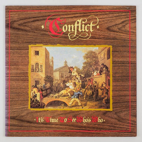 Conflict - It's Time To See Who's Who Vinyl - Vinyl Record