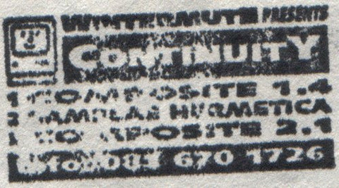 Continuity - Composite / Samplae Hermetica Vinyl - Vinyl Record