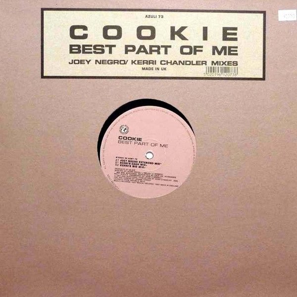Cookie - Best Part Of Me (Joey Negro / Kerri Chandler Mixes) Vinyl