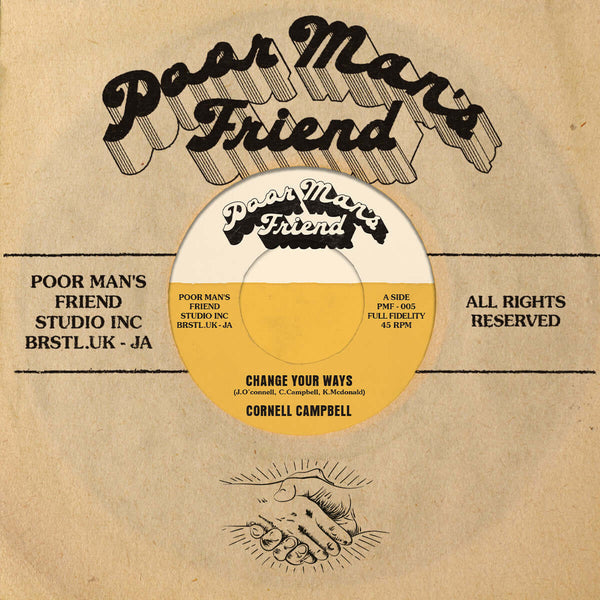 Cornell Campbell - Change Your Ways (Ltd. 300 Copies) Vinyl