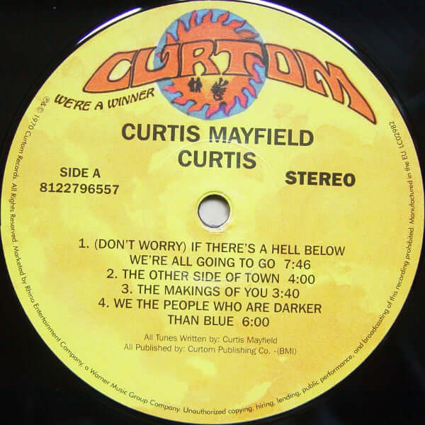 Curtis Mayfield - Curtis Vinyl