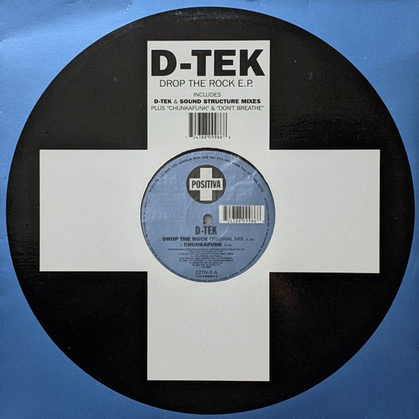 D - Tek - Drop The Rock E.P. Vinyl