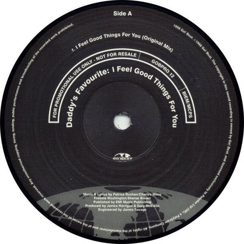 Daddy's Favourite - I Feel Good Things For You Vinyl - Vinyl Record