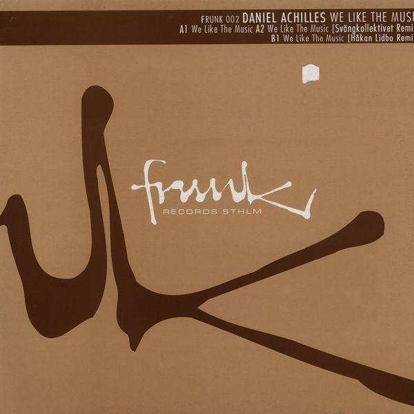 Daniel Achilles - We Like The Music Vinyl