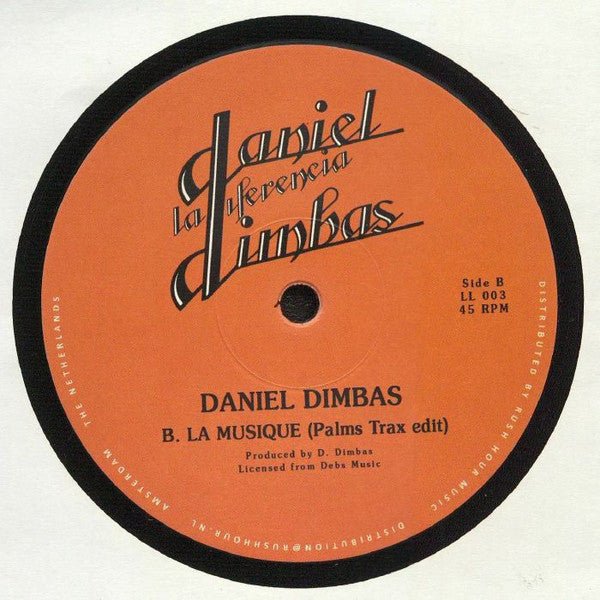Daniel Dimbas & La Diferencia - Antal & Palms Trax Edits (2024 Repress) Vinyl