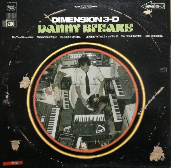 Danny Breaks - Dimension 3 - D Vinyl