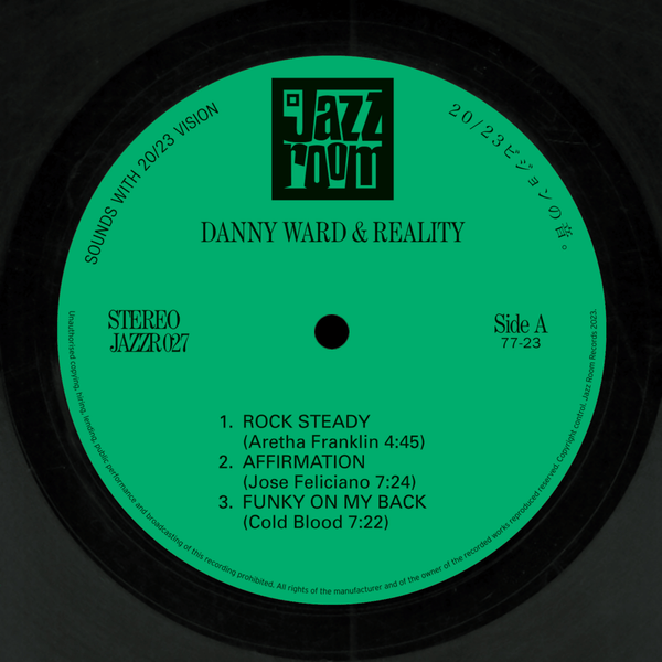 Danny Ward & Reality - Danny Ward & Reality Vinyl